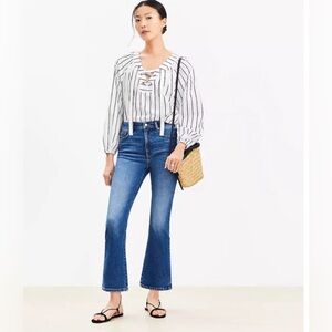 Loft Ann Taylor The Kick Crop Petite 31 / 12